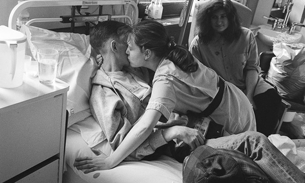 Gideon Mendel Aids photograph