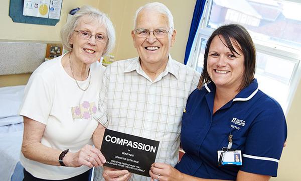 l-r Margaret Cooper, James Cooper and Kelly King
