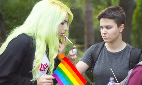 LGBT smoking