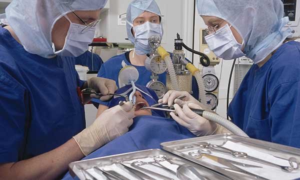 Providing additional procedures for people with learning disabilities receiving dental treatment under general anaesthesia