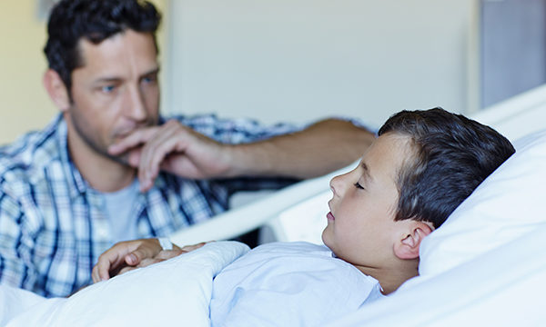 Supporting fathers who want to be involved in providing healthcare for their child