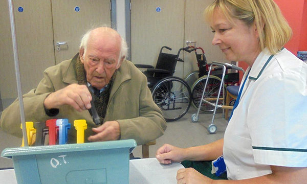 Developing a holistic, multidisciplinary community service for frail older people