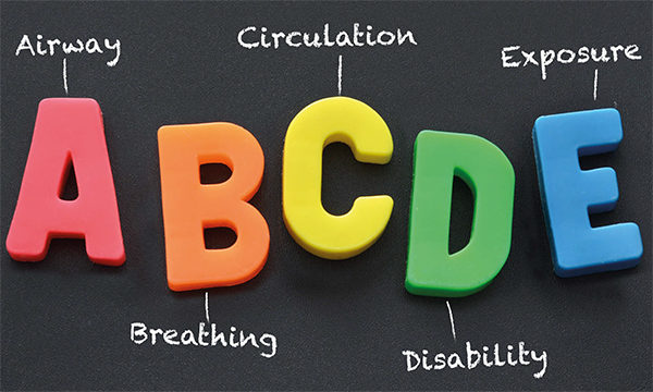 Use of the ABCDE approach to assess a patient post-operatively: a case study